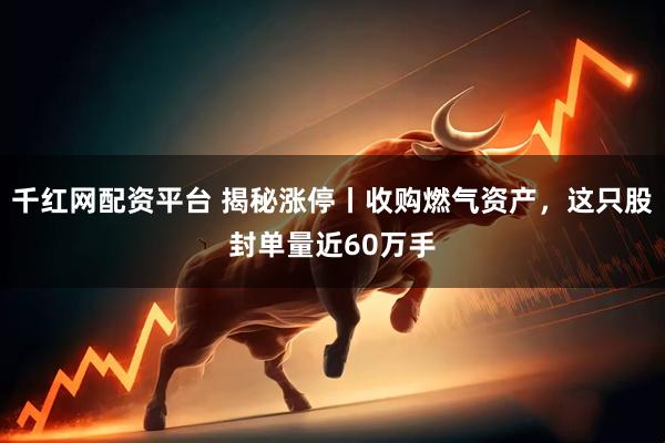 千红网配资平台 揭秘涨停丨收购燃气资产，这只股封单量近60万手